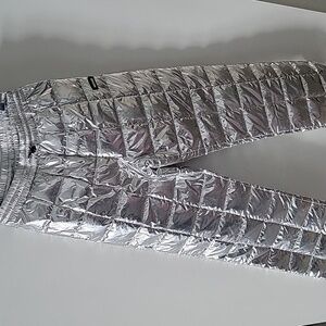 Mackage Silver Quilted Women's Pants